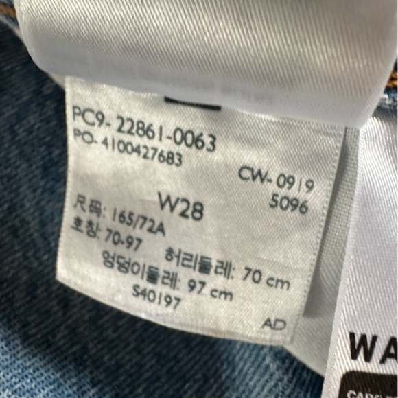 Levi’s premium jeans Wedgie Ankle high rise button fly authentically yours 28 - Picture 8 of 14